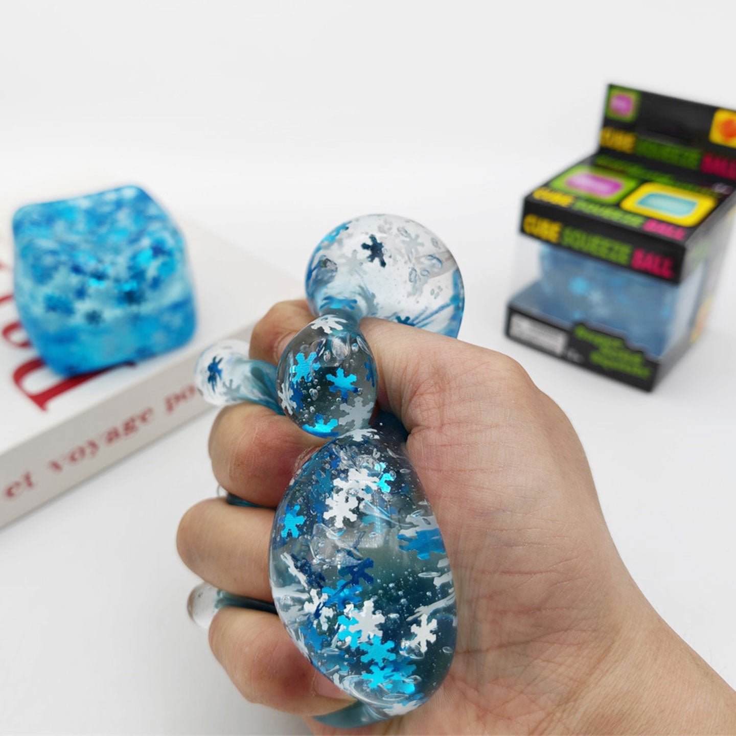 Snowflake Stress Cube