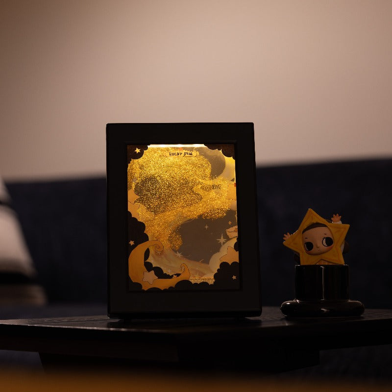 Custom Flowing Sand Photo Frame Night Light | DIY Memory LED Lamp