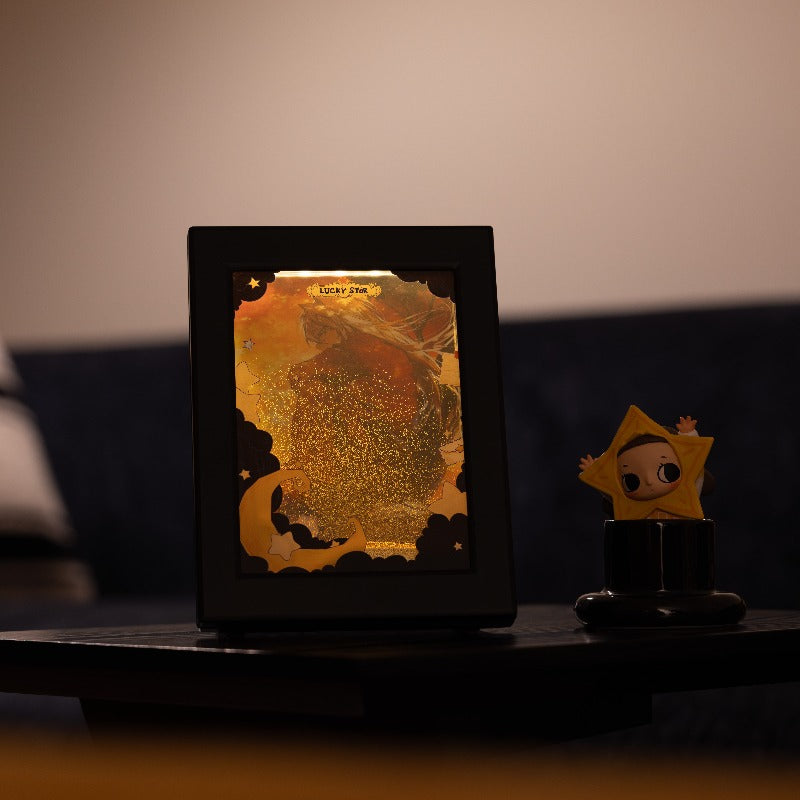 Custom Flowing Sand Photo Frame Night Light | DIY Memory LED Lamp