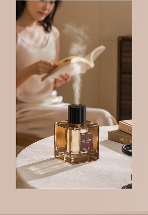 EASTHERBEN Ebony Rose Flameless Aroma Diffuser Spray - Luxury Home Fragrance 500ml